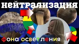 Фон осветления и нейтрализация пример