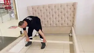Видео инструкция по сборке кровати без подъемного механизма