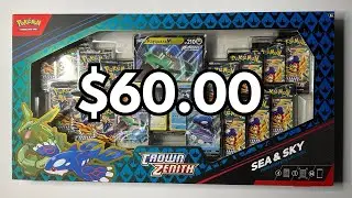 Pokemon Card ASMR - Sea & Sky Premium Collection