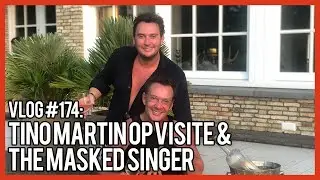 TINO MARTIN OP VISITE & THE MASKED SINGER - GERARD JOLING - VLOG 
