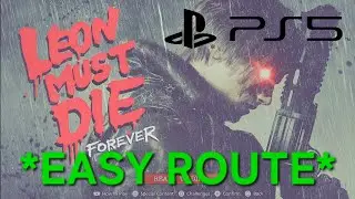 RE9 Requiem Leon Must Die Forever EASY ROUTE 4K 60FPS PS5