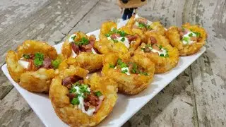 Awesome Loaded Tater Tot Cups!!