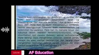 Surah Az-Zalzalah dan Kaitannya dengan Fenomena Alam