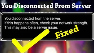How to Fix You Disconnected from the server Among Us Mobile. This may also be a server issue