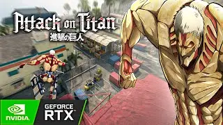 BloodStrike X Attack on Titan RTX 5090 - ARMORED TITAN VOLT  - Random Squad - ULTRA GRAPHICS