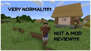 A Very Normal Minecraft Survival Video