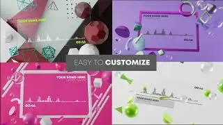 Videohive 3D Music Visualizer 27017855