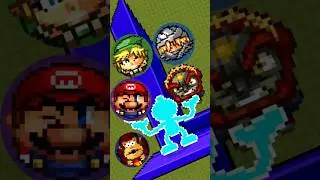 MR. GAME&WATCH ALL THROWS!? SSF2 PART 1 #shorts #gaming #smash