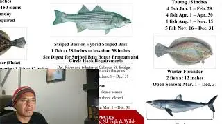 Estas son las Regulaciones de pesca para este año 2023 en agua salada.