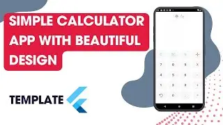 Flutter App : Simple Calculator App with beautiful design