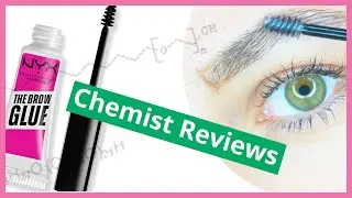Drugstore Product Replaces Brow Lamination?! | Chemist Reviews Nyx Brow Glue