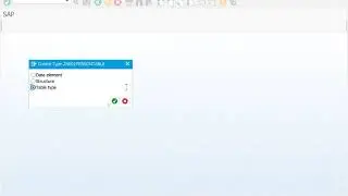 ABAP Database Table Creation 3/19/2018