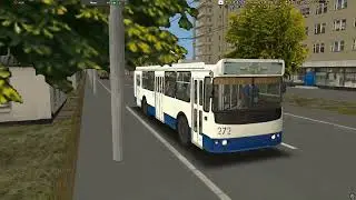 Omsi 2 Карта Энгельс, Маршрут 14 Гипермаркет Лента -ЭМК (Обратный рейс) ziu 682g018 raba318