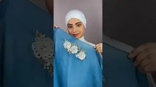 Wedding Hijab Style with Designer Hijab 🧕| Bridal Hijab Style 