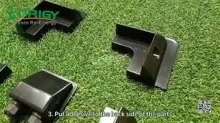 Easy Installation Solar Panel Mounting -for RV, camper, yacht, roof etc.