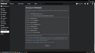 I GOT BANNED WTF ROBLOX 😡