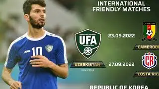 Eldor termamizni Kamerun va Kostarikaga qarshi o`tadigan o`yinlarga boshlab tushadi