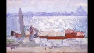 Вода, кругом вода... Картины Бато Дугаржапова