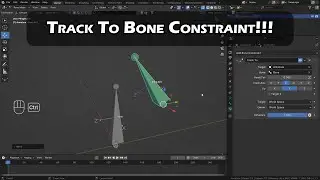 Track To Bone Constraint Blender