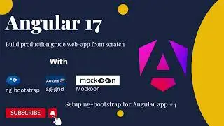 Angular 17, Ng Bootstrap Setup