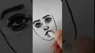 CÓMO DIBUJAR UN ROSTRO REALISTA #art #dibujazos