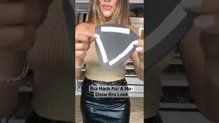 Bra Hack For A No-Show Bra Look✨ 