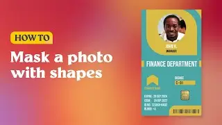 How to Mask a Photo with Shapes in PosterMyWall