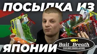 Посылка из Японии┃Поступление силиконовых приманок Bait Breath