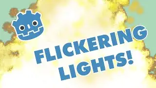Make Flickering Fire Lighting in Godot!