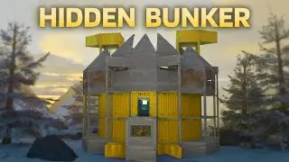 The Cobalt - My COZY BUNKERED Solo/Duo/Trio Rust Base Design