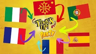 ROMANCE LANGUAGES FAMILY PLAYS TIME'S UP