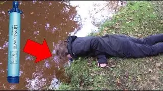 Drinking Straight From A River?! (Life Straw Test)