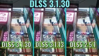 DLSS 3.1.30 - Comparison in 6 Games - 1440p - RTX 3070 - Ryzen 5 3600