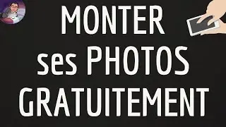 MONTAGE PHOTO gratuit, comment faire une VIDEO en MUSIQUE avec mes photos sur TELEPHONE ou PC