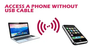 Access a phone without  USB cable