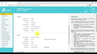 TP-Link Router basic configuration and PPPOE with ISP