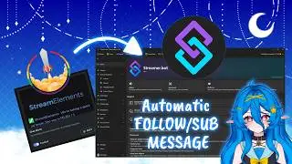 ᛝ TUTORIAL ᛝ │ STREAMERBOT │ Automatic message when you get a follow!