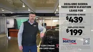 2026 GMC Sierra 1500 | May Lease Special