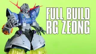 RG Zeong Full Build Timelapse | MOBILE SUIT GUNDAM 0079