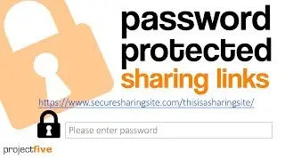 Password Protected Sharing Links