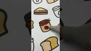 cute art marker ASMR 🖍️