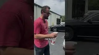 Take a look at how well our brand-new ESOTERIC Iron Remover works on a 2-week-old car!  #carcleaning