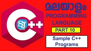 Sample C++ programs with explanations part 1 malayalam 
