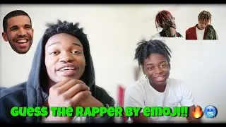 GUESS THE RAPPER BY EMOJI! LOSER HAS A PUNISHMENT!! 