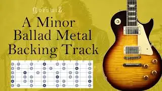 Dark Ballad Metal A Minor Backing Track | 120 bpm