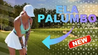 Ela Palumbo  Golf Swing is SO SIMPLE Yet SO POWERFUL!