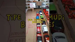 Supir Nekat. Pengemudi arogan jangan dikasih jalan. 😡😡 