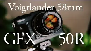 Voigtlander 58mm + GFX 50R (WEDDING & REAL LIFE REVIEW!)