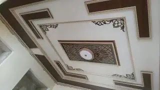 Dekor plastdan patalok dizaynlari. Дизайн потолок из декор пласт.
