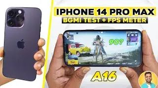 iPhone 14 Pro Max Pubg Test with FPS Meter 🔥 For REAL Gamers?